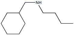 butyl(cyclohexylmethyl)amine Structure
