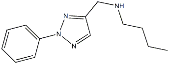 butyl[(2-phenyl-2H-1,2,3-triazol-4-yl)methyl]amine Structure