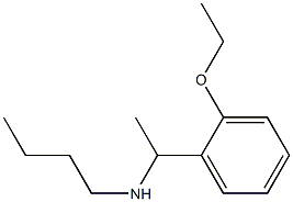 butyl[1-(2-ethoxyphenyl)ethyl]amine Struktur