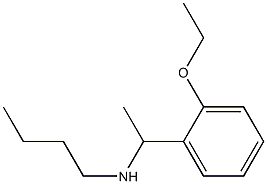 butyl[1-(2-ethoxyphenyl)ethyl]amine,,结构式