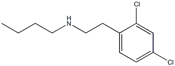 butyl[2-(2,4-dichlorophenyl)ethyl]amine Structure