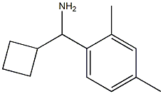 cyclobutyl(2,4-dimethylphenyl)methanamine,,结构式