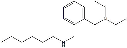diethyl({2-[(hexylamino)methyl]phenyl}methyl)amine