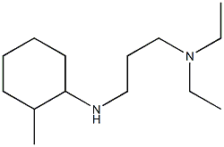 diethyl({3-[(2-methylcyclohexyl)amino]propyl})amine