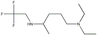  diethyl({4-[(2,2,2-trifluoroethyl)amino]pentyl})amine