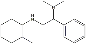 dimethyl({2-[(2-methylcyclohexyl)amino]-1-phenylethyl})amine