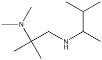 dimethyl({2-methyl-1-[(3-methylbutan-2-yl)amino]propan-2-yl})amine 结构式