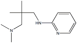 dimethyl({2-methyl-2-[(pyridin-2-ylamino)methyl]propyl})amine 结构式