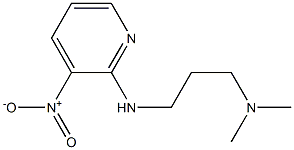 dimethyl({3-[(3-nitropyridin-2-yl)amino]propyl})amine Structure