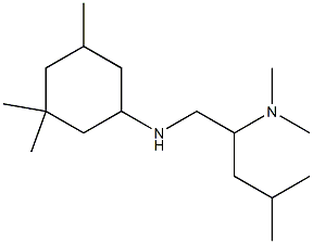 dimethyl({4-methyl-1-[(3,3,5-trimethylcyclohexyl)amino]pentan-2-yl})amine|
