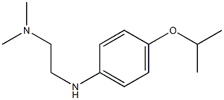 dimethyl(2-{[4-(propan-2-yloxy)phenyl]amino}ethyl)amine