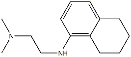 dimethyl[2-(5,6,7,8-tetrahydronaphthalen-1-ylamino)ethyl]amine Struktur