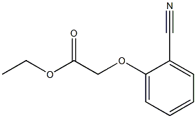 ethyl (2-cyanophenoxy)acetate 化学構造式