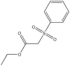 ethyl 2-(benzenesulfonyl)acetate Structure