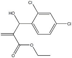 ethyl 2-[(2,4-dichlorophenyl)(hydroxy)methyl]prop-2-enoate Structure