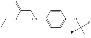 ethyl 2-{[4-(trifluoromethoxy)phenyl]amino}acetate|