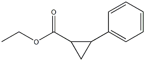 ethyl 2-phenylcyclopropane-1-carboxylate,,结构式