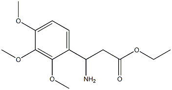  ethyl 3-amino-3-(2,3,4-trimethoxyphenyl)propanoate