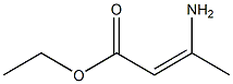 ethyl 3-aminobut-2-enoate Struktur