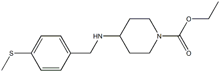 ethyl 4-({[4-(methylsulfanyl)phenyl]methyl}amino)piperidine-1-carboxylate