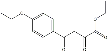 ethyl 4-(4-ethoxyphenyl)-2,4-dioxobutanoate Struktur