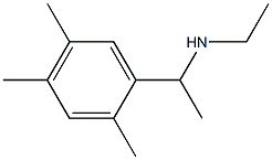 ethyl[1-(2,4,5-trimethylphenyl)ethyl]amine 结构式
