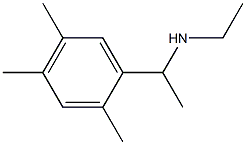 ethyl[1-(2,4,5-trimethylphenyl)ethyl]amine Structure