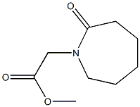 methyl 2-(2-oxoazepan-1-yl)acetate 化学構造式