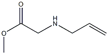 methyl 2-(prop-2-en-1-ylamino)acetate 结构式