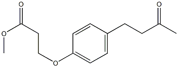 methyl 3-[4-(3-oxobutyl)phenoxy]propanoate|