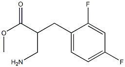 methyl 3-amino-2-[(2,4-difluorophenyl)methyl]propanoate