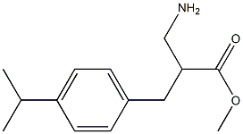 methyl 3-amino-2-{[4-(propan-2-yl)phenyl]methyl}propanoate