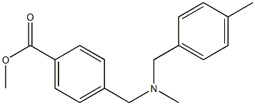 methyl 4-({methyl[(4-methylphenyl)methyl]amino}methyl)benzoate