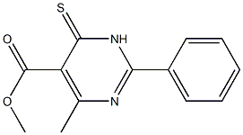 methyl 4-methyl-2-phenyl-6-thioxo-1,6-dihydropyrimidine-5-carboxylate
