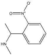 methyl[1-(2-nitrophenyl)ethyl]amine,,结构式