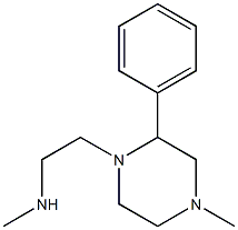  methyl[2-(4-methyl-2-phenylpiperazin-1-yl)ethyl]amine