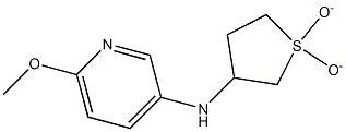  N-(1,1-dioxidotetrahydrothien-3-yl)-6-methoxypyridin-3-amine