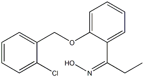 N-(1-{2-[(2-chlorophenyl)methoxy]phenyl}propylidene)hydroxylamine