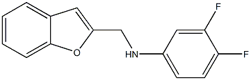 N-(1-benzofuran-2-ylmethyl)-3,4-difluoroaniline|