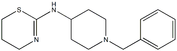 N-(1-benzylpiperidin-4-yl)-5,6-dihydro-4H-1,3-thiazin-2-amine Struktur