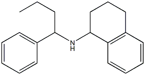 N-(1-phenylbutyl)-1,2,3,4-tetrahydronaphthalen-1-amine Structure