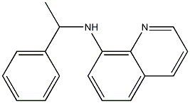 N-(1-phenylethyl)quinolin-8-amine Structure