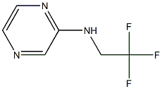 N-(2,2,2-trifluoroethyl)pyrazin-2-amine,,结构式