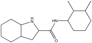 N-(2,3-dimethylcyclohexyl)-octahydro-1H-indole-2-carboxamide Structure