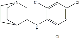 N-(2,4,6-trichlorophenyl)-1-azabicyclo[2.2.2]octan-3-amine