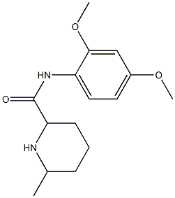 N-(2,4-dimethoxyphenyl)-6-methylpiperidine-2-carboxamide Structure