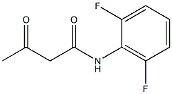 N-(2,6-difluorophenyl)-3-oxobutanamide Structure