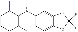  N-(2,6-dimethylcyclohexyl)-2,2-difluoro-2H-1,3-benzodioxol-5-amine