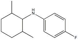 N-(2,6-dimethylcyclohexyl)-4-fluoroaniline Structure