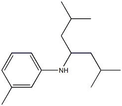 N-(2,6-dimethylheptan-4-yl)-3-methylaniline